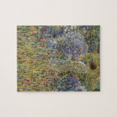 Dame in een tuin van Frederick Frieseke, fijne kun Legpuzzel (Horizontaal)