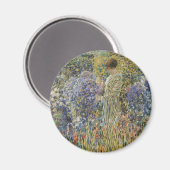 Dame in een tuin van Frederick Frieseke, fijne kun Magneet (Voorkant / Achterkant)