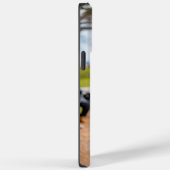 Dame in gouden kostuum en masker Case-Mate iPhone case (Achterkant / Rechts)