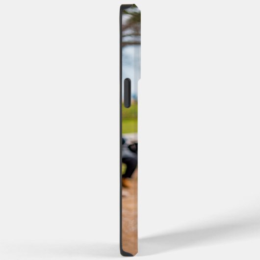 Dame in gouden kostuum en masker Case-Mate iPhone case (Achterkant / Rechts)