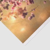 Dame in Groen, Portret & Levendige Bloemenkunst Tissuepapier (Detail)