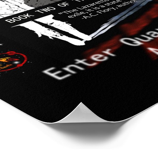 Dame in het Poster van Lazaretto (Hoek)