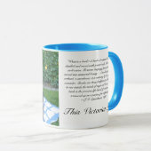 Dame in het tuinboek mok (Voorkant rechts)