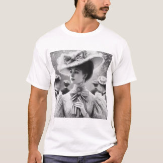 Dame in kant t-shirt