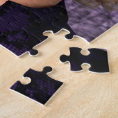 Dame in Paars Legpuzzel (Zijkant)