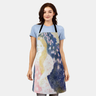 Dame in roze jurk, Maurice Denis Schort