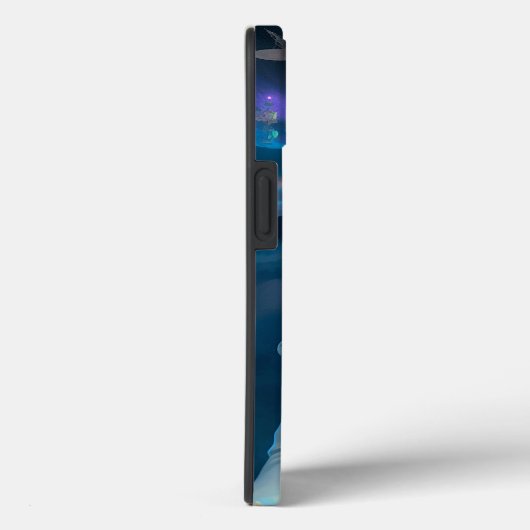 Dame in surrealistische wereld kosmische Afrikaans Case-Mate iPhone Case (Achterkant / Rechts)