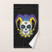 Dame Jester Schedel Bad Handdoek (Handdoek)