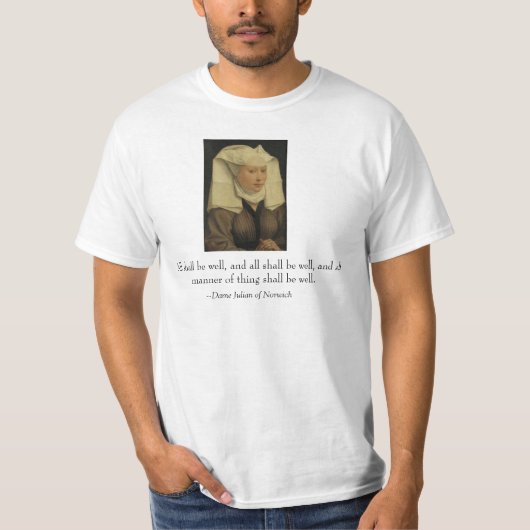 Dame Julian van Norwich T-shirt (Voorkant)