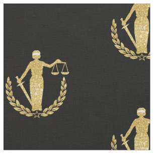 Dame Justice Material Fabric Stof
