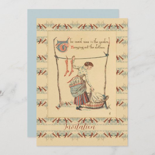   dame kaart (Voorkant / Achterkant)