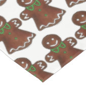 Dame kerstkoekje Holiday Baking Tafelkleed (Gekanteld)