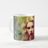 dame koffiemok (Voorkant links)