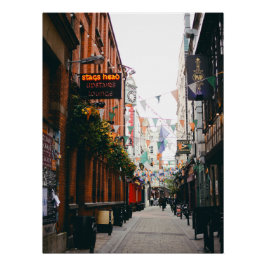 Dame Lane Dublin - Fotografie Perfect Poster