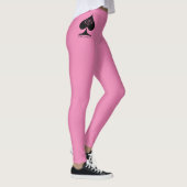 Dame Leggings Hotvrouw Roze QoS Style (Rechts)