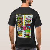 DAME MAFIA. T-shirt (Achterkant)