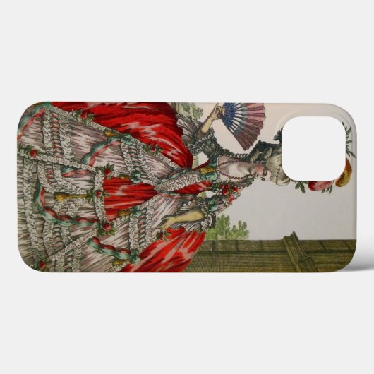 Dame Marie Antoinette ~ iPad Air Case (Achterkant (horizontaal))