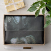 dame Marie Antoinette roze roze ontkoppeling Tissuepapier (Geschenk)