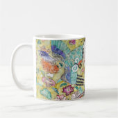 Dame met A Fan, Gustav Klimt Koffiemok (Links)