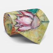 Dame met A Fan, Gustav Klimt Stropdas (Opgerold)