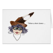 Dame met advies over deuren sluiten (Voorkant Horizontaal)