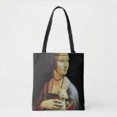 Dame met de hermelijn van Leonardo da Vinci Tote Bag (Voorkant)