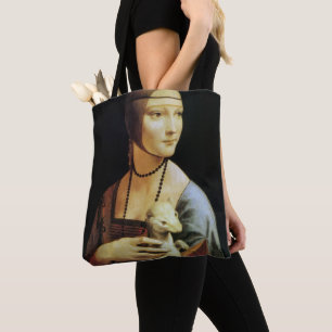 Dame met de hermelijn van Leonardo da Vinci Tote Bag