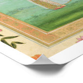 Dame met een bloem, van het kleine Clive Album Poster (Hoek)