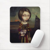 Dame met een Bosch Egg gothic Mousepad Muismat (Met muis)