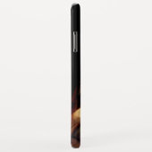 Dame met een ermijn van Leonardo Da Vinci Case-Mate iPhone Case (Achterkant/rechts)