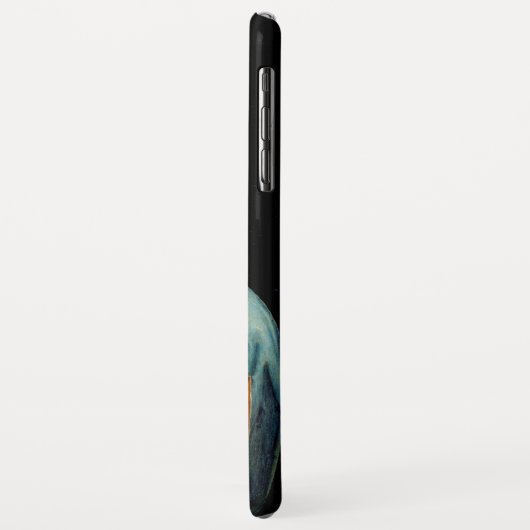 Dame met een ermijn van Leonardo Da Vinci Case-Mate iPhone Case (Achterkant/links)