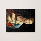 Dame met een ermijn van Leonardo Da Vinci Legpuzzel (Horizontaal)