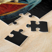 Dame met een ermijn van Leonardo Da Vinci Legpuzzel (Zijkant)