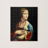 Dame met een ermijn van Leonardo Da Vinci Legpuzzel (Verticaal)