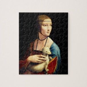 Dame met een ermijn van Leonardo Da Vinci Legpuzzel