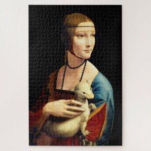 Dame met een ermijn van Leonardo Da Vinci Legpuzzel
