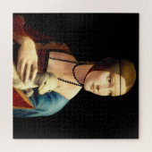 Dame met een ermijn van Leonardo Da Vinci Legpuzzel (Horizontaal)