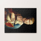 Dame met een ermijn van Leonardo Da Vinci Legpuzzel (Horizontaal)