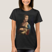 Dame met een Ermine, 1489, van Leonardo da Vinci. T-shirt (Voorkant)