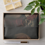 Dame met een Ermine Leonardo da Vinci Decoupage Tissuepapier (Geschenk)