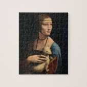 Dame met een Ermine van Leonardo da Vinci Legpuzzel (Verticaal)