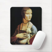 Dame met een Ermine van Leonardo da Vinci Muismat (Met muis)