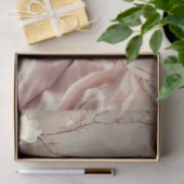 Dame met een gevederde parasol, Magnolia Blossoms Tissuepapier (Geschenk)