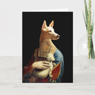 Dame met een Hermelijn, Luna Versie Kaart