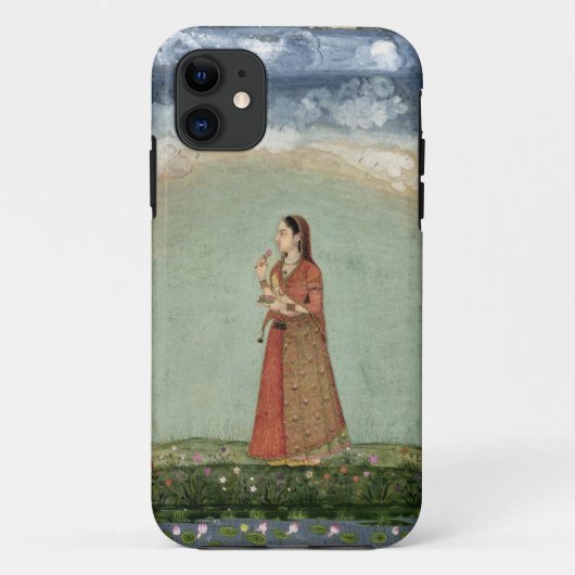 Dame met een kom rozen, van de Kleine Klive Case-Mate iPhone Case (Achterkant)