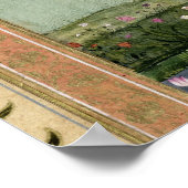 Dame met een kom rozen, van de Kleine Klive Poster (Hoek)