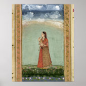 Dame met een kom rozen, van de Kleine Klive Poster (Voorkant)