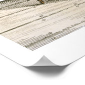 Dame met een negligee uit 'Costume Parisien', Poster (Hoek)