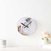 Dame met een negligee uit 'Costume Parisien', Ronde Klok (Huis)