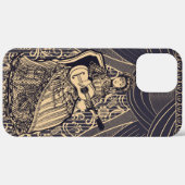 Dame met gitaar Case-Mate iPhone case (Achterkant (horizontaal))